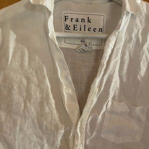Frank & Eileen White Button Down